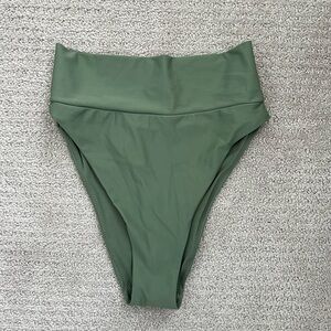 Aerie High Cut Cheeky Bikini Bottom